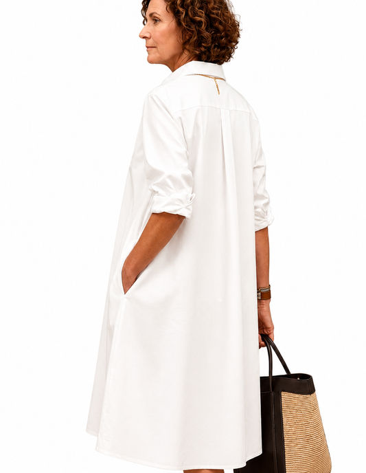 SADIE | Vestido midi cuidado y elegante