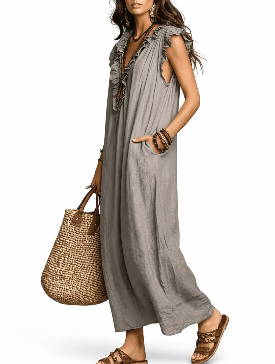 CAMÉLIA | Robe Longue Bohème