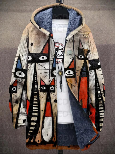 REUBEN - Estampado Crema y Rojo
