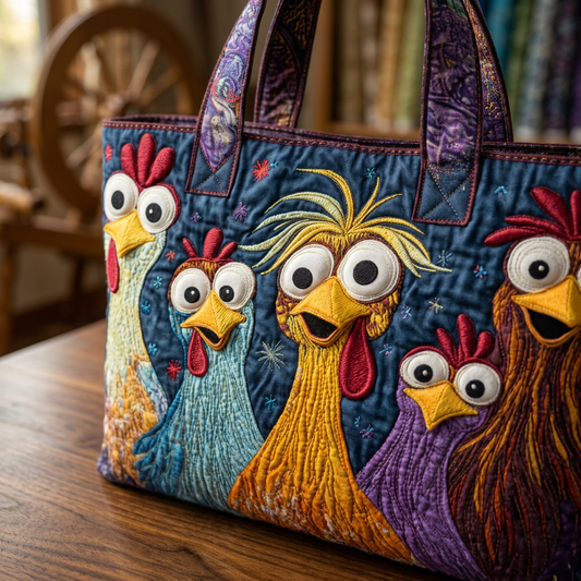 Bolso Cinco Gallinas de Colores