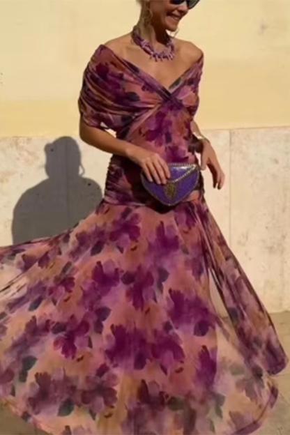 HENDRIKA | Vestido de Noche Coral