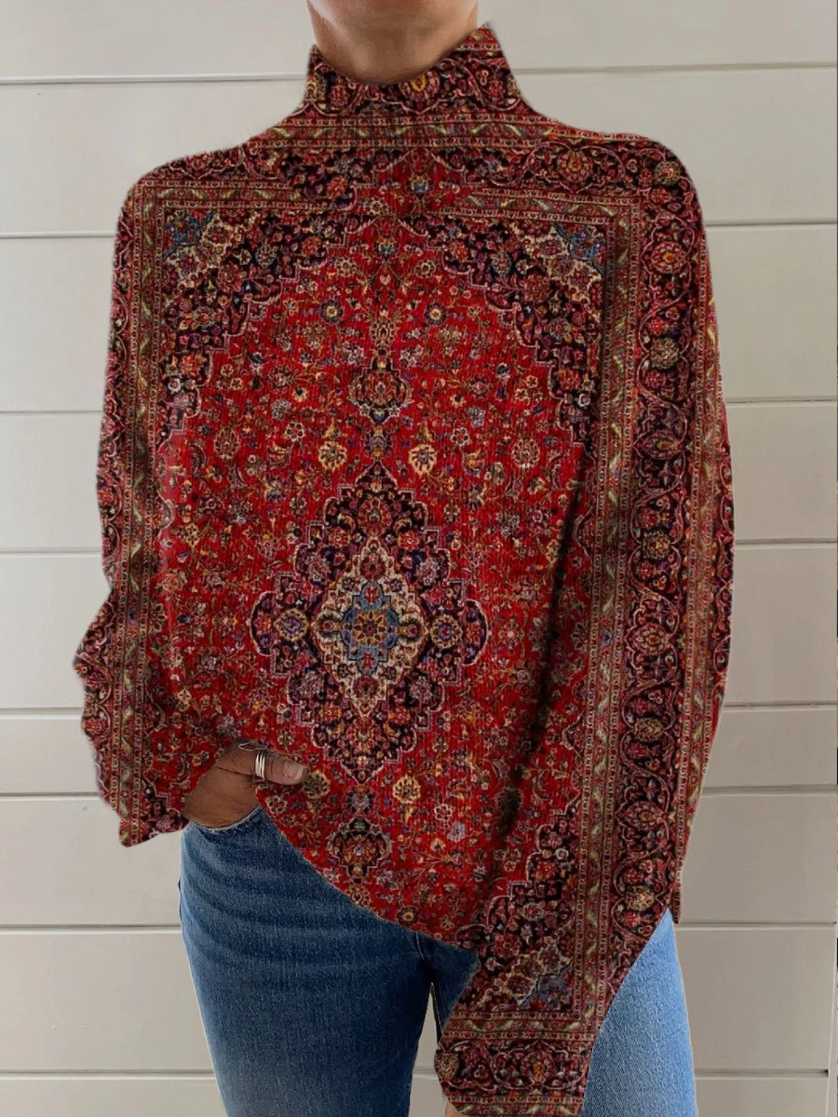 GRACE - Estampado Rojo