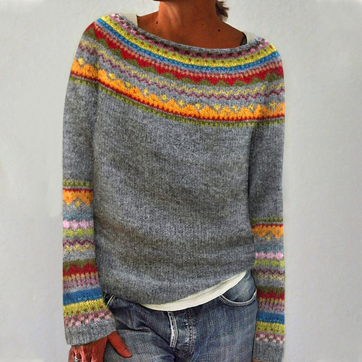 EMILY™ | Jersey Acogedor Retro