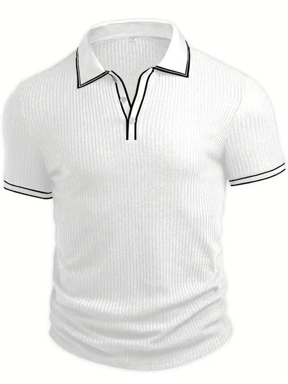 LEGACY | Polo elegante de manga corta