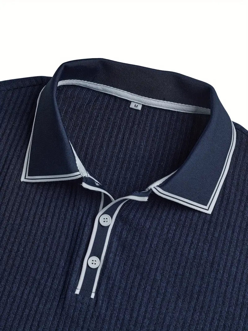 LEGACY | Polo elegante de manga corta
