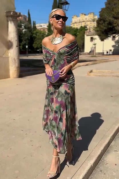 HENDRIKA | Vestido de Noche Coral