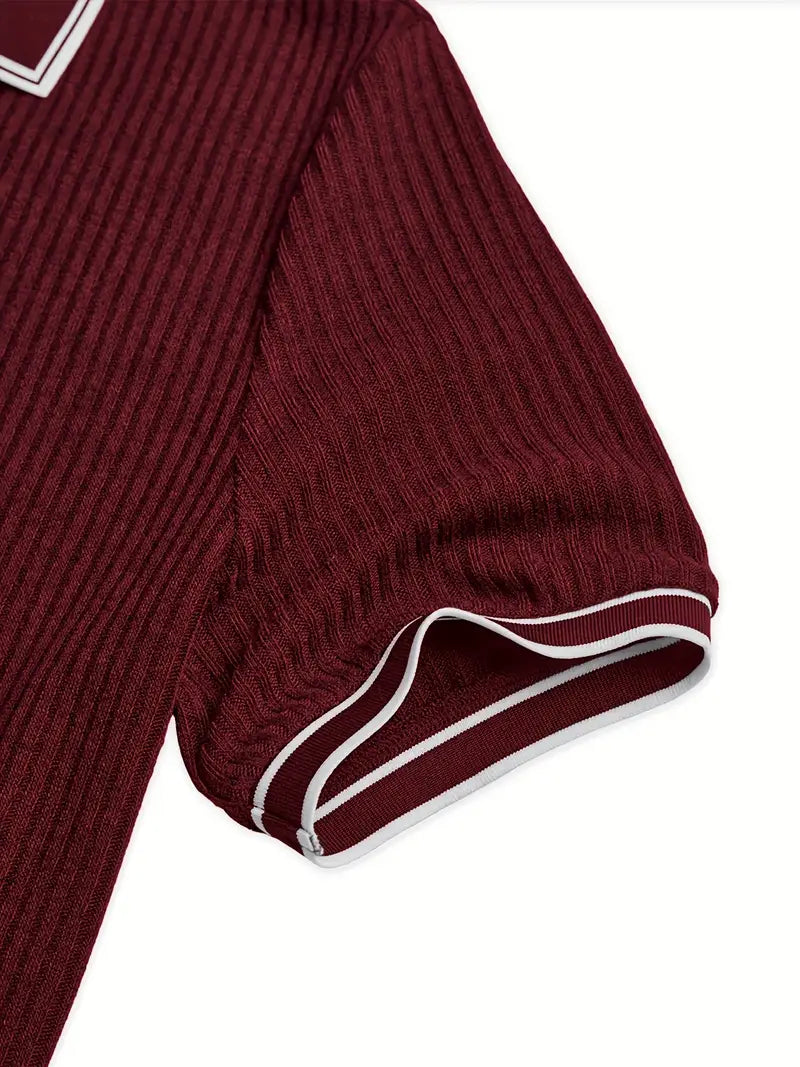 LEGACY | Polo elegante de manga corta