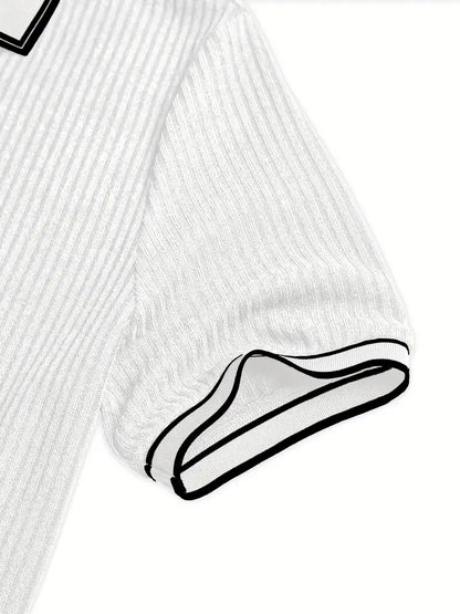 LEGACY | Polo elegante de manga corta
