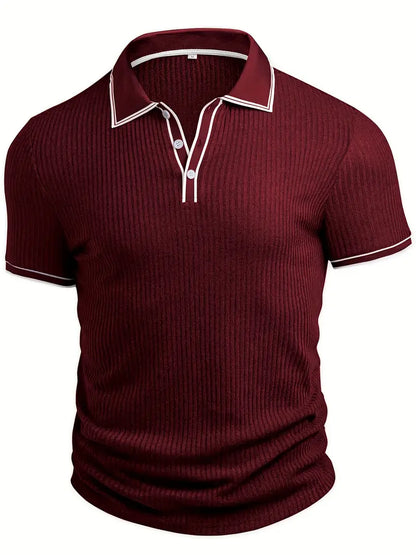 LEGACY | Polo elegante de manga corta