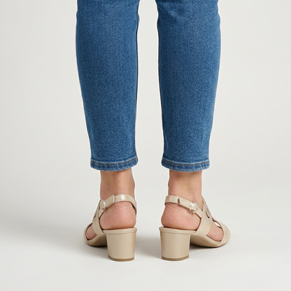 GEA - Sandalias cómodas con tacón