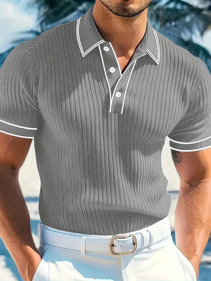 LEGACY | Polo elegante de manga corta