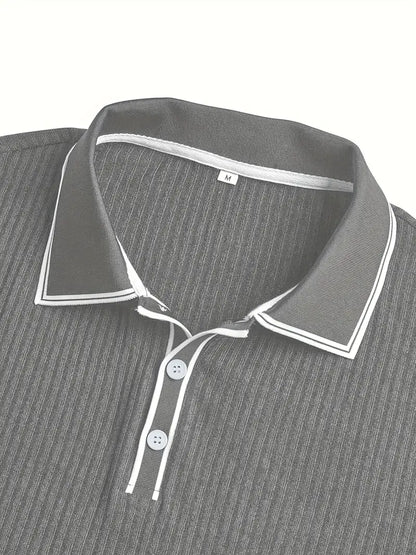 LEGACY | Polo elegante de manga corta