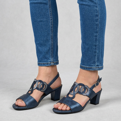 GEA - Sandalias cómodas con tacón