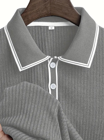 LEGACY | Polo elegante de manga corta