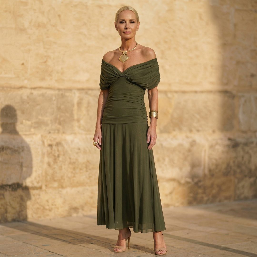 Jade - Vestido Verde Elegante