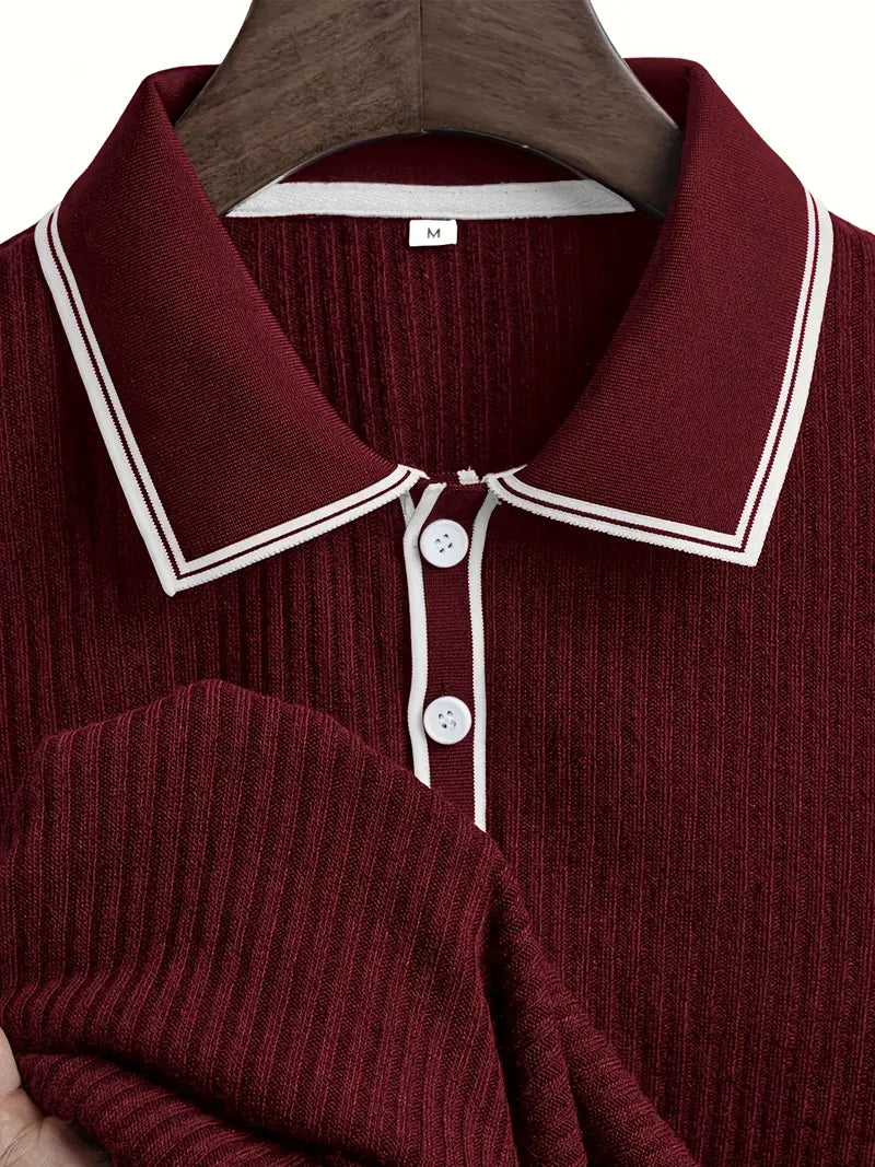 LEGACY | Polo elegante de manga corta