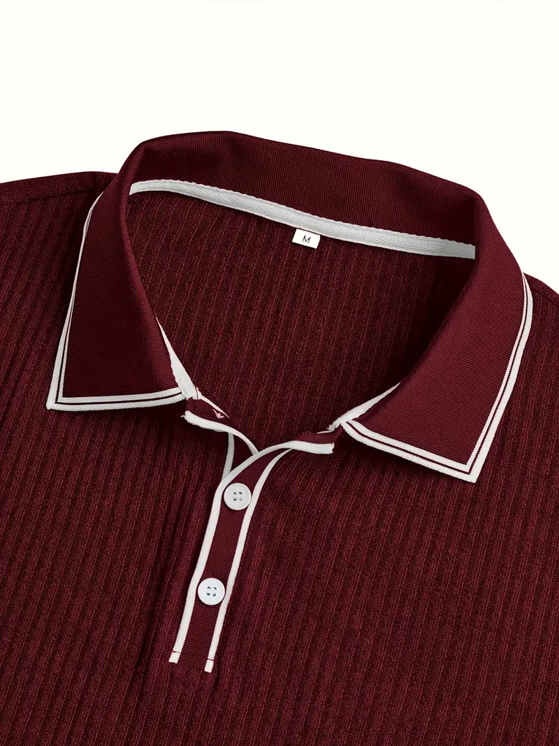 LEGACY | Polo elegante de manga corta