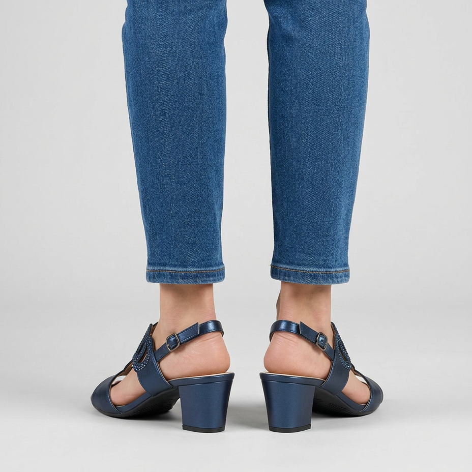 GEA - Sandalias cómodas con tacón