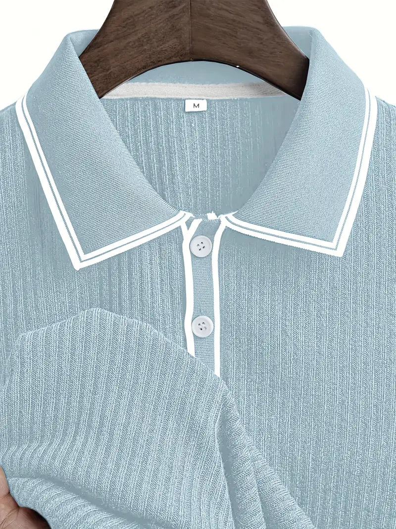 LEGACY | Polo elegante de manga corta