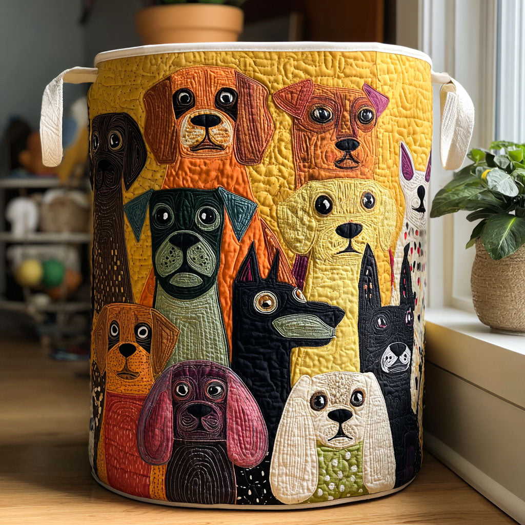 MILO - Cesta de la Ropa Acolchada
