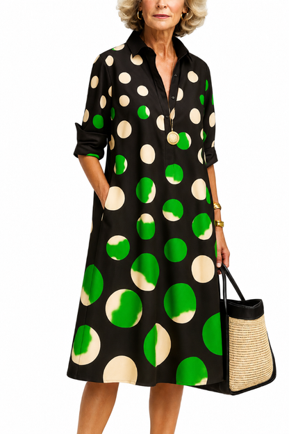 NAOMI | Vestido midi cuidado y elegante