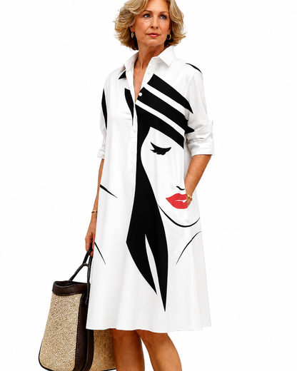 BELLA | Vestido midi cuidado y elegante