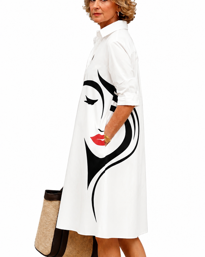 BELLA | Vestido midi cuidado y elegante