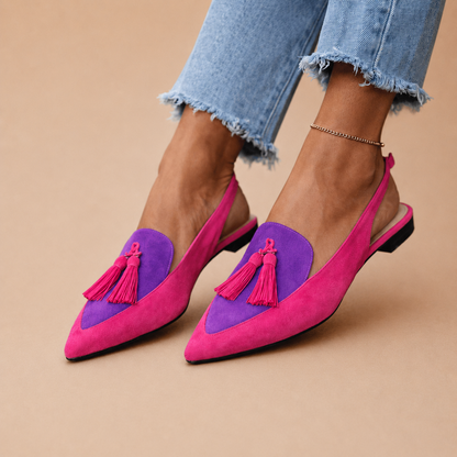LORINA | Sandalias de talón abierto con borlas