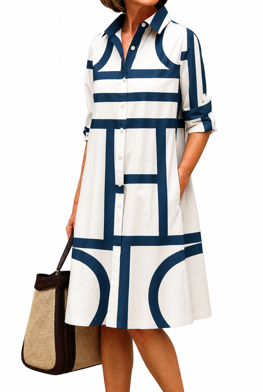 SIENA | Vestido midi cuidado y elegante