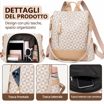 EUFEMIA - Mochila Antirrobo Convertible