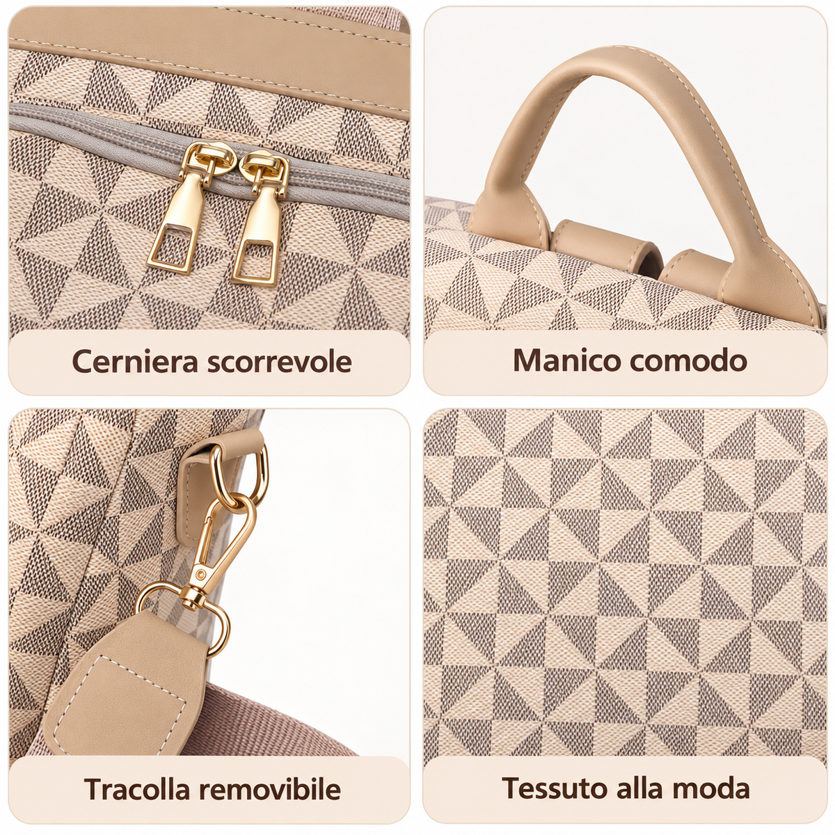 EUFEMIA - Mochila Antirrobo Convertible