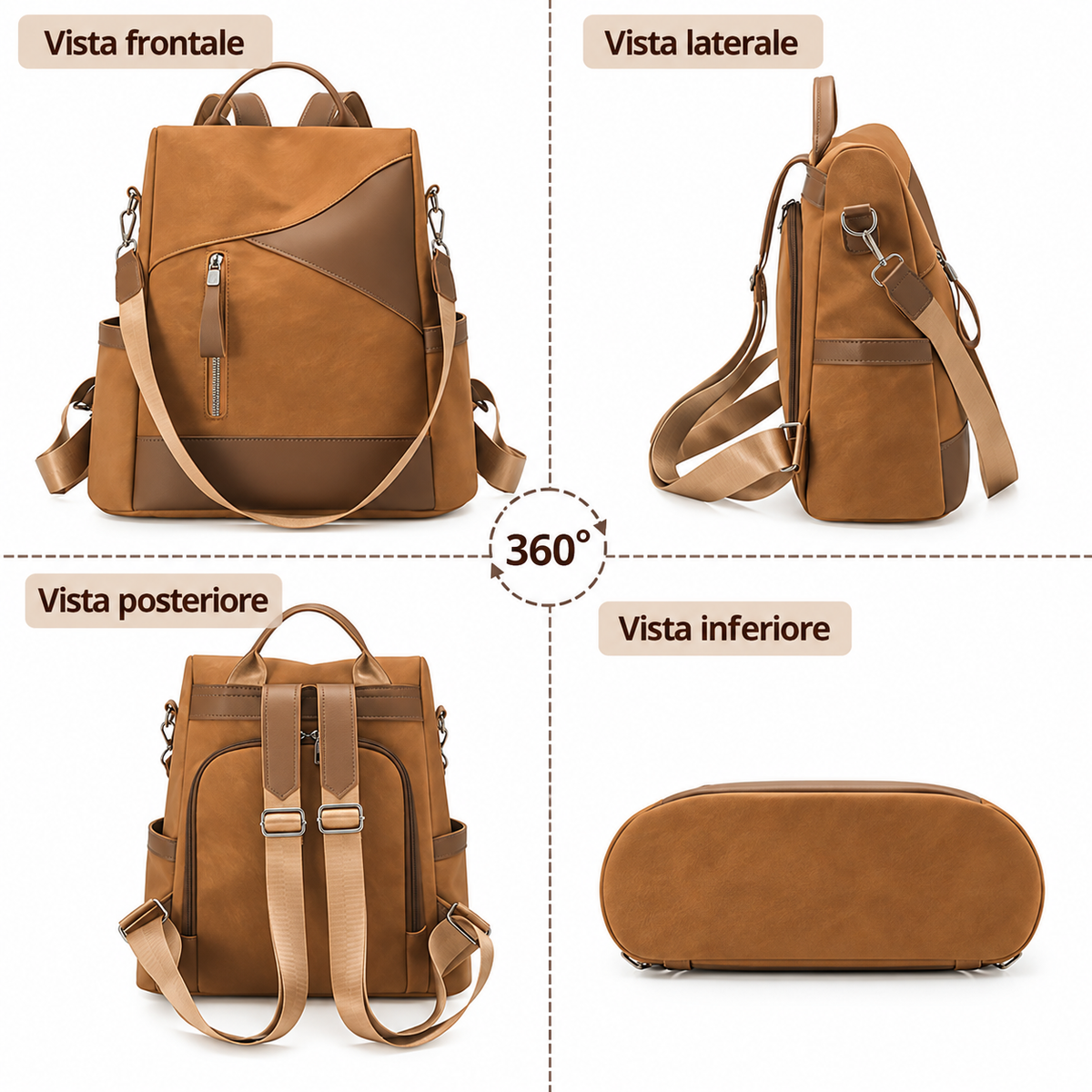 TOSCA - Mochila Antirrobo Convertible