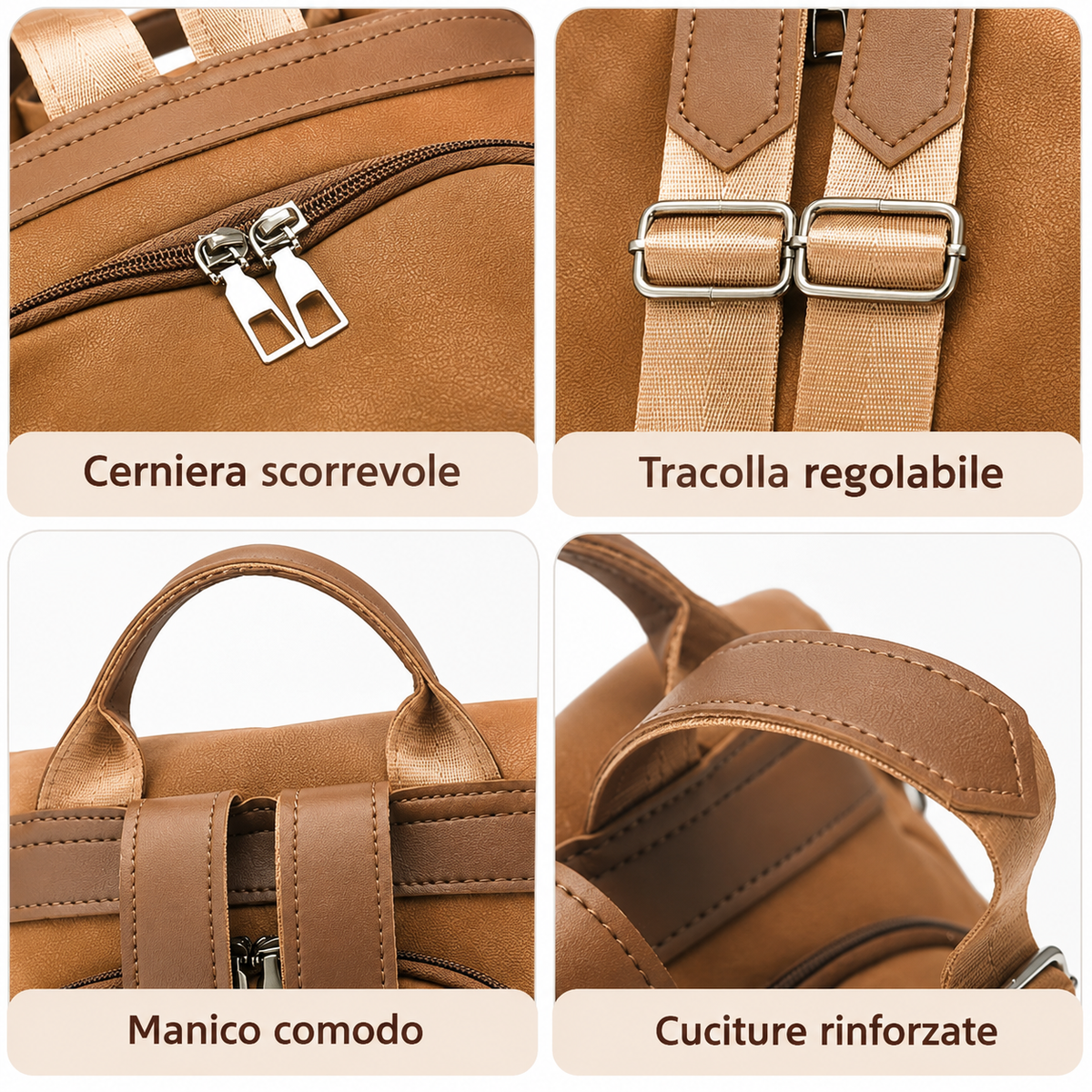 TOSCA - Mochila Antirrobo Convertible
