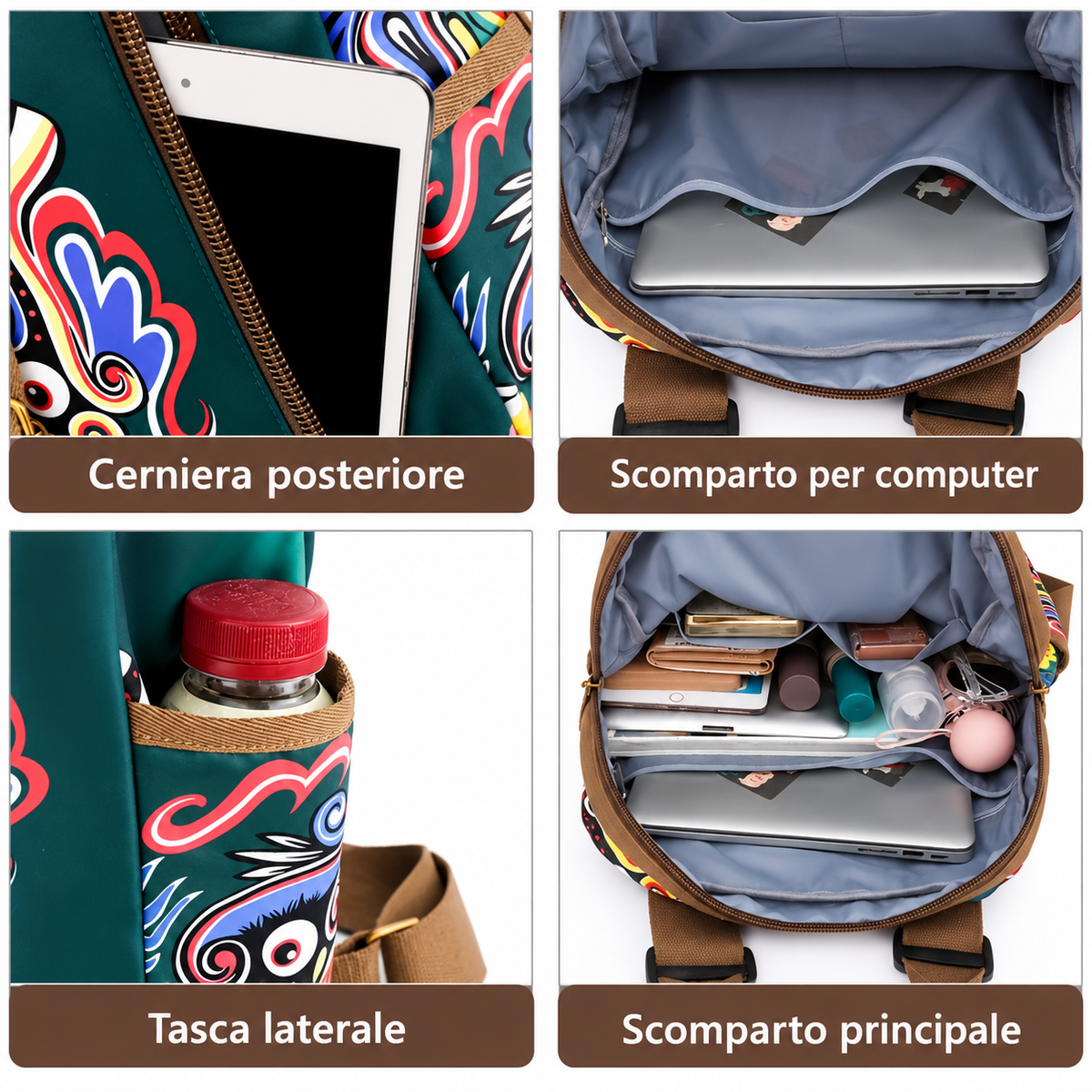 PLACIDIA - Mochila Ligera
