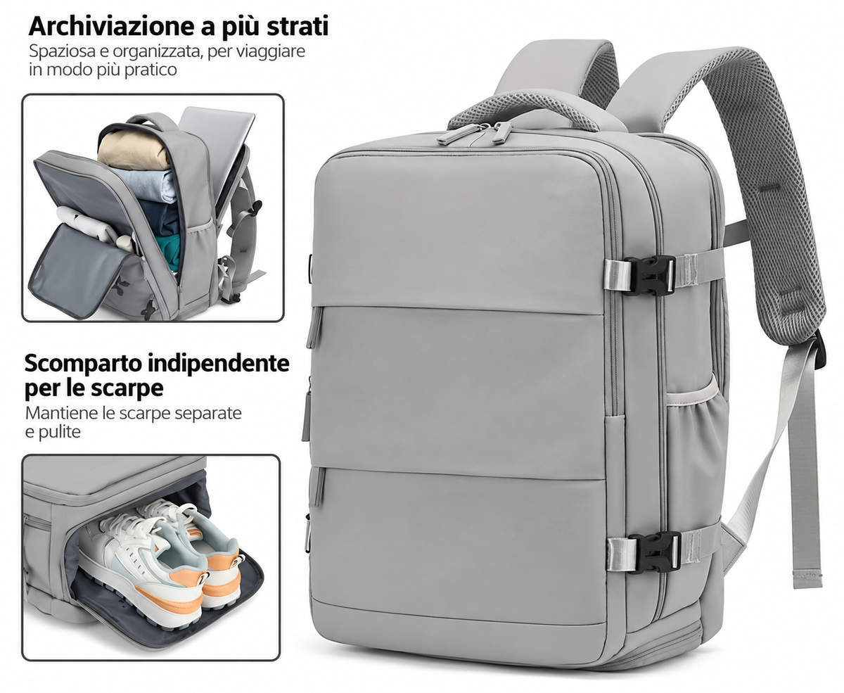 TARSILLA - Mochila de Viaje 40 Litros