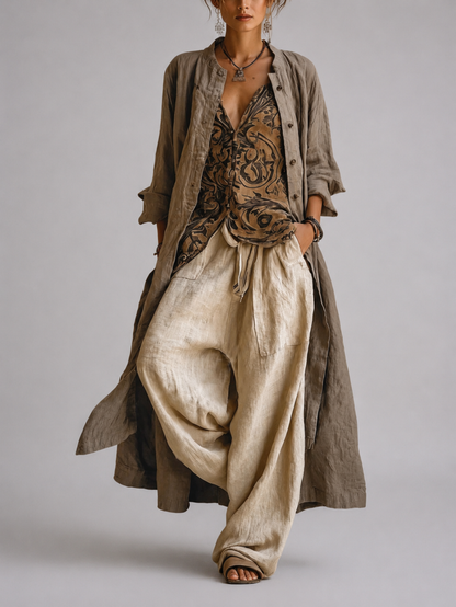 GIULIA | Conjunto bohemio fluido en capas