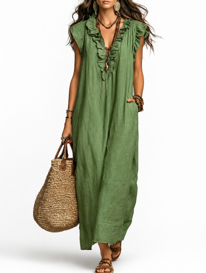 CAMÉLIA | Robe Longue Bohème
