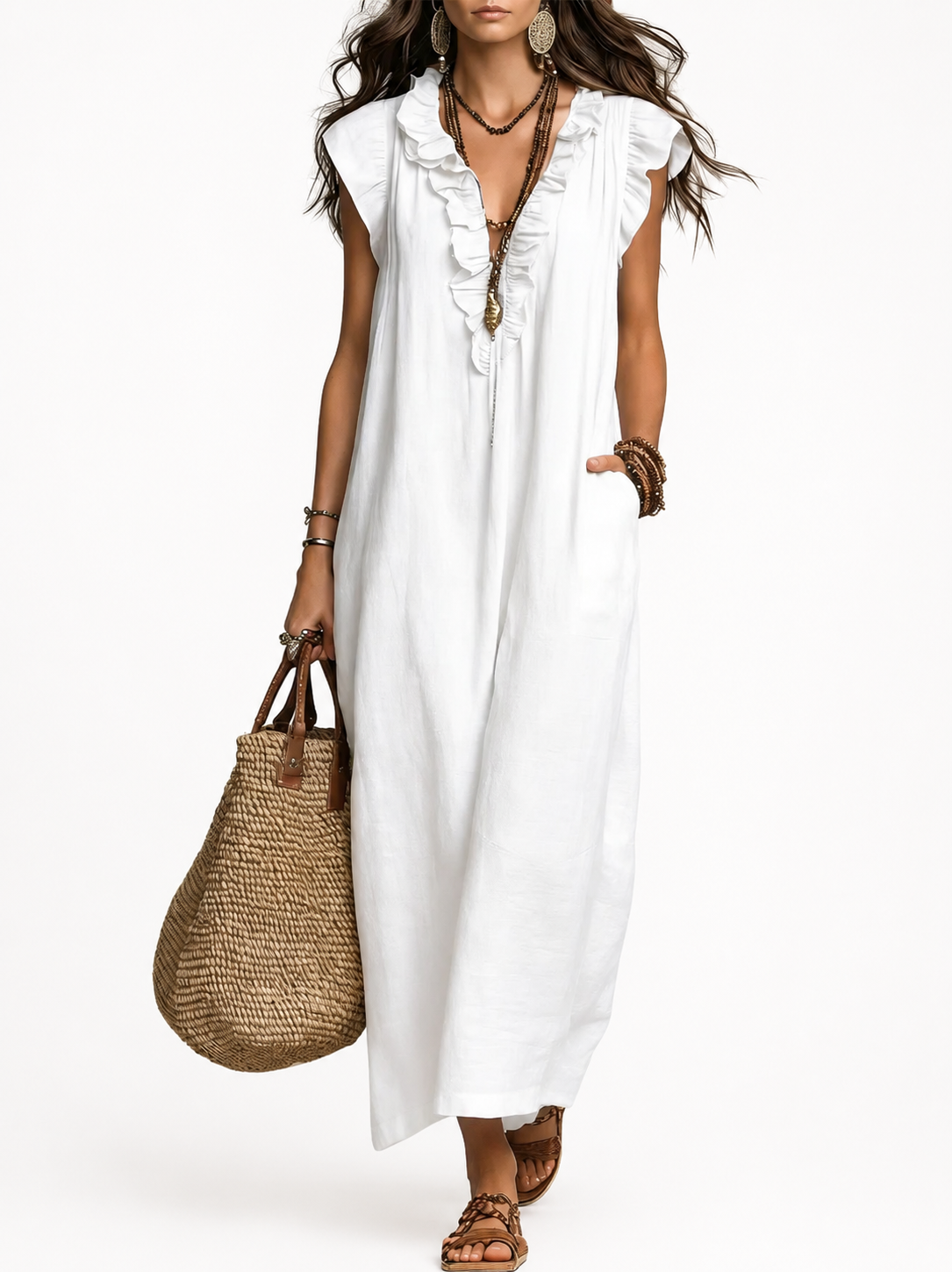 CAMÉLIA | Robe Longue Bohème