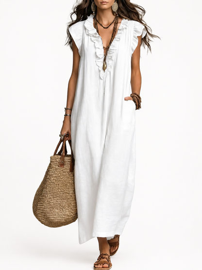 CAMÉLIA | Robe Longue Bohème