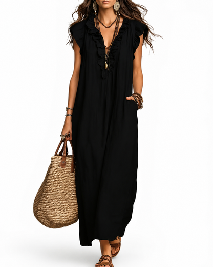 CAMÉLIA | Robe Longue Bohème