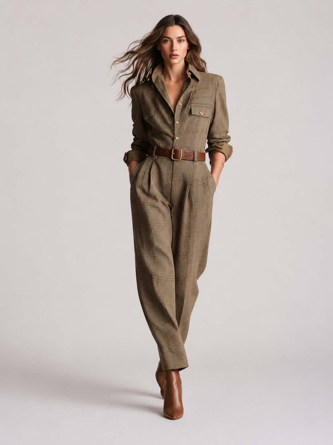 LUCINDA | Elegante mono de tweed