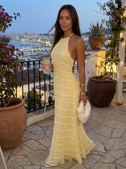 ANGELA | Vestido Largo de Verano