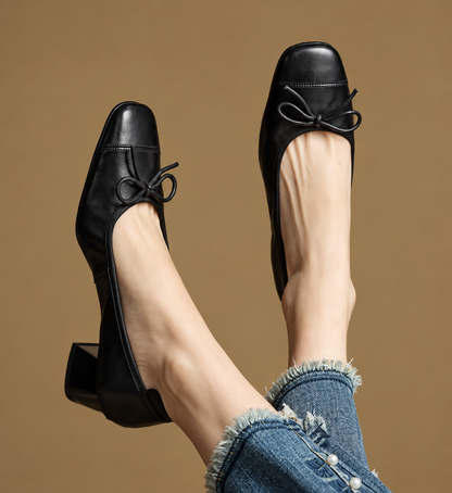 ALANA | Zapatos de Tacón Alto de Cuero