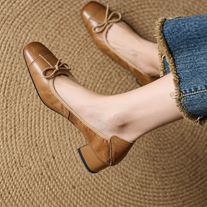 ALANA | Zapatos de Tacón Alto de Cuero