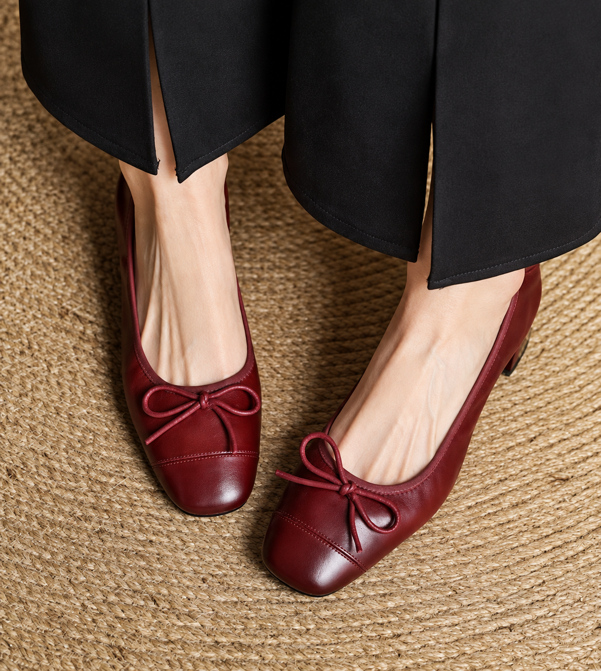 ALANA | Zapatos de Tacón Alto de Cuero