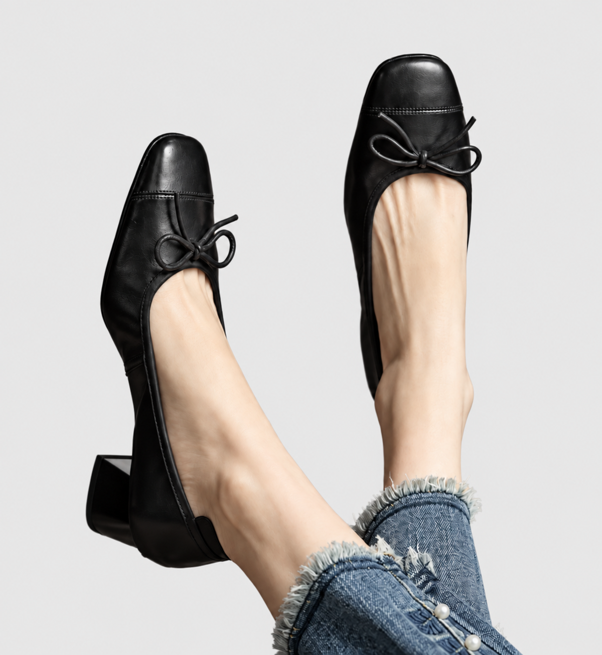 ALANA | Zapatos de Tacón Alto de Cuero