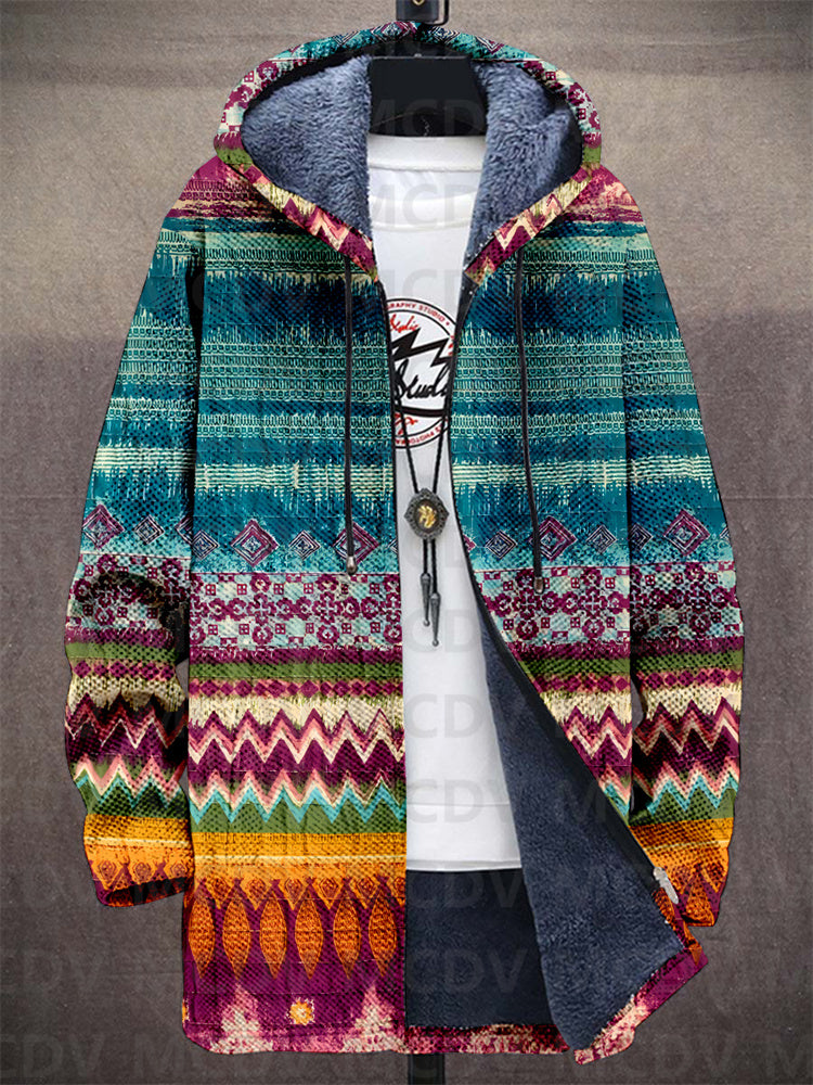 TALLULAH - Estampado Turquesa y Magenta