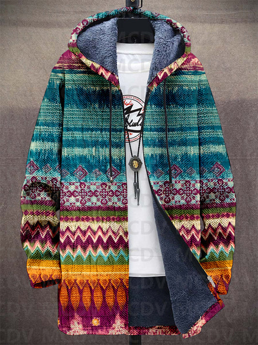 TALLULAH - Estampado Turquesa y Magenta
