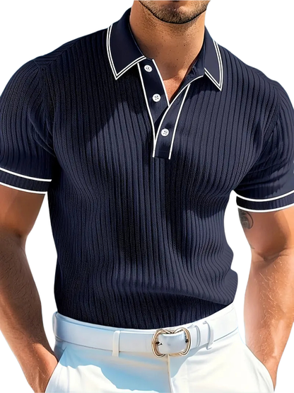 LEGACY | Polo elegante de manga corta
