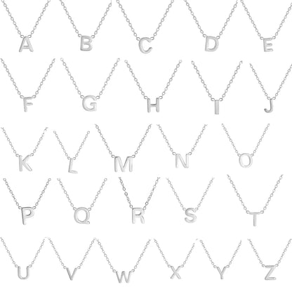 Collier Pendentif Alphabet Brillant